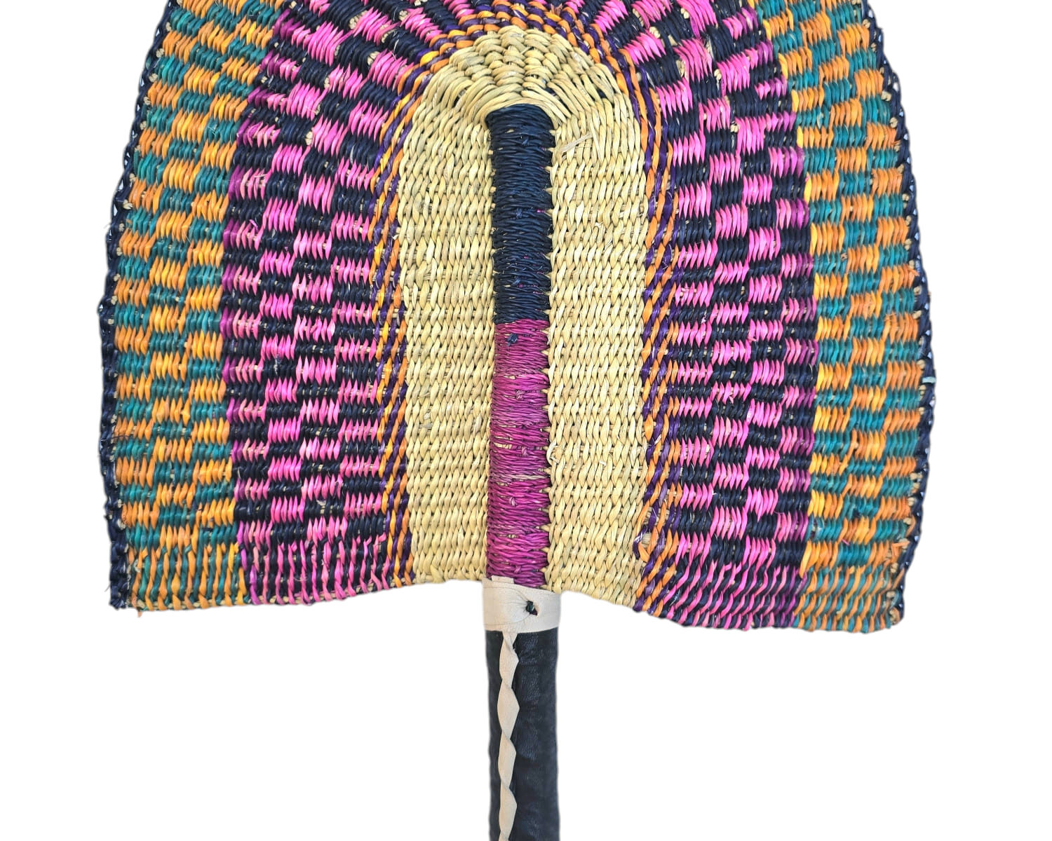 Bolga Woven Fan