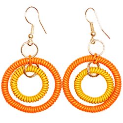 Zulu Telephone Wire Earrings