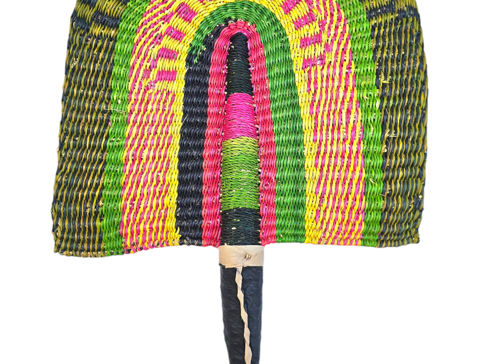 Bolga Woven Fan