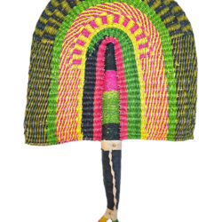 Bolga Woven Fan