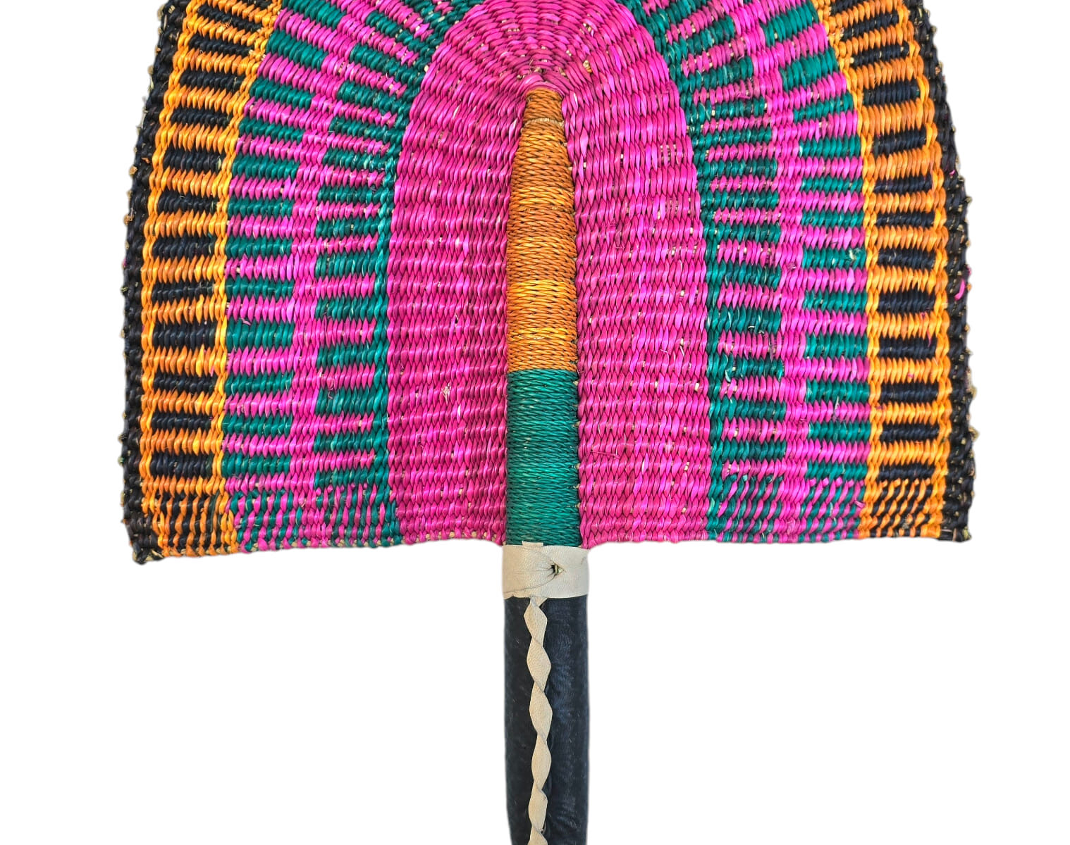 Bolga Woven Fan