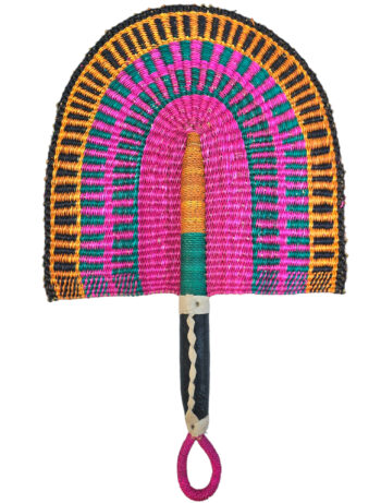 Bolga Woven Fan