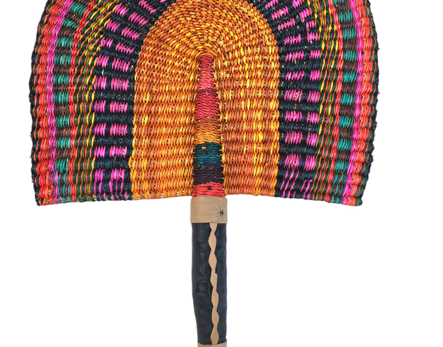Bolga Woven Fan