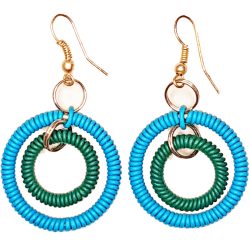 Zulu Telephone Wire Earrings