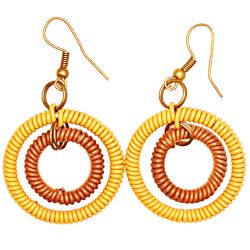 Zulu Telephone Wire Earrings