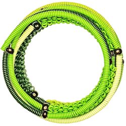 Telephone Wire Coil Bracelet