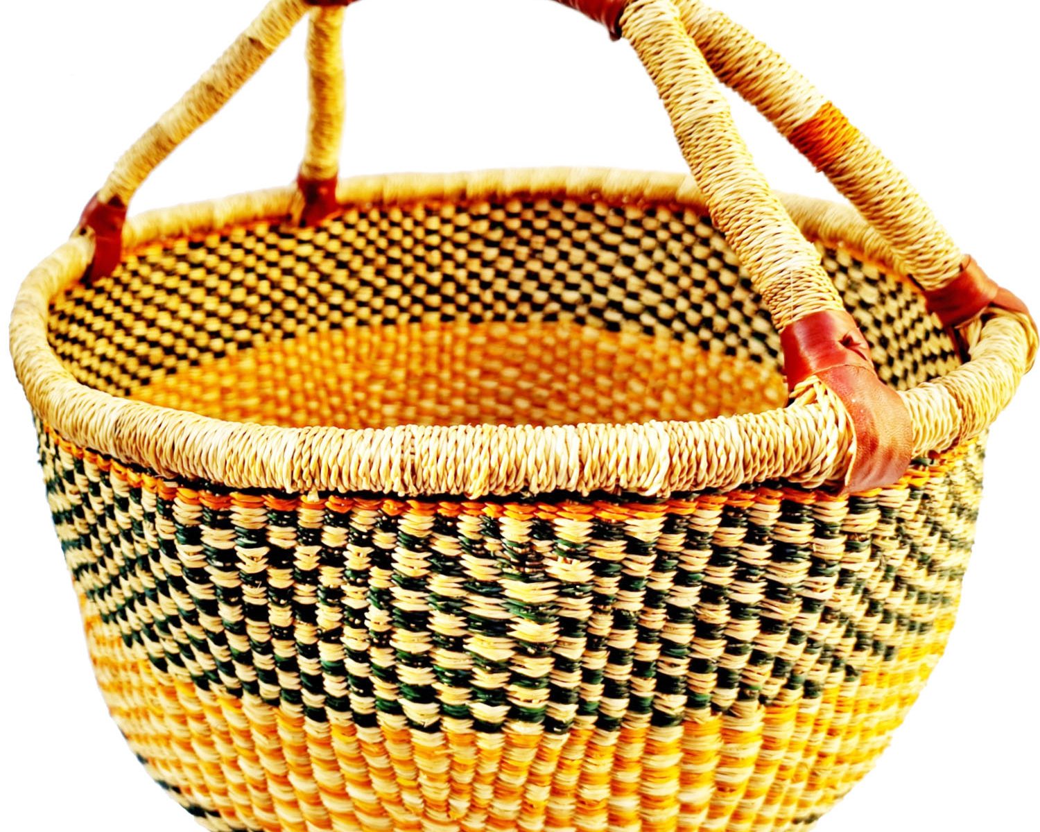 Bolga Basket Extra Large Round