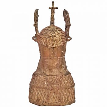 Benin Bronze Oba Head