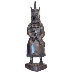 Benin Wooden King "Oba"