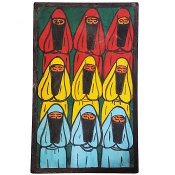 Moroccan Hand-Painted Naïve Art