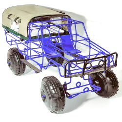 Handcrafted Toy Toyota Landcruiser