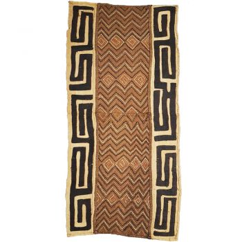 African Kuba Cloth 120cm x 48cm