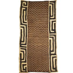 African Kuba Cloth 102cm x 55cm