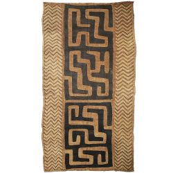 African Kuba Cloth 111cm x 58cm