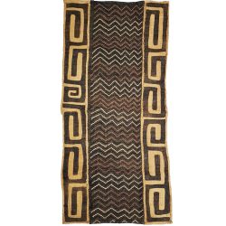 African Kuba Cloth 108cm x 51cm