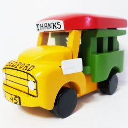 Handcrafted Wooden Bolekaja Bus