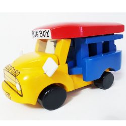 Handcrafted Wooden Bolekaja Bus