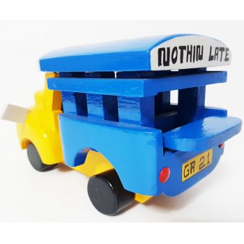 Handcrafted Wooden Bolekaja Bus