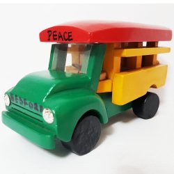 Handcrafted Wooden Bolekaja Bus