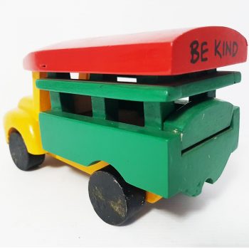 Handcrafted Wooden Bolekaja Bus
