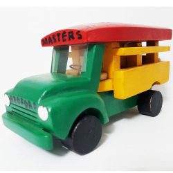 Handcrafted Wooden Bolekaja Bus