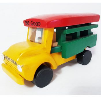 Handcrafted Wooden Bolekaja Bus
