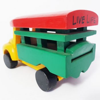 Handcrafted Wooden Bolekaja Bus