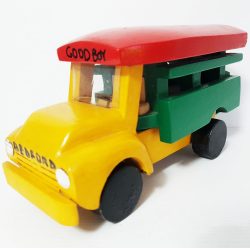Handcrafted Wooden Bolekaja Bus