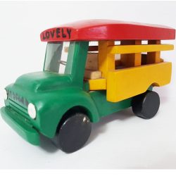 Handcrafted Wooden Bolekaja Bus