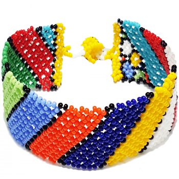 Zulu Beaded Flat Bracelet