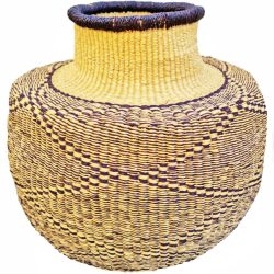 Bolga Designer Vase Basket