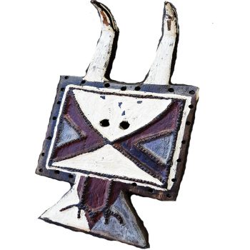 Toussiana Plank Bird Mask