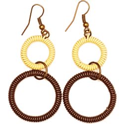 Zulu Telephone Wire Earrings