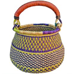 Bolga Pot Basket Large