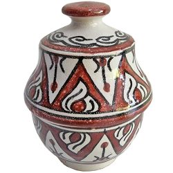 Moroccan Afro Moresque Urn