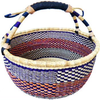 Bolga Basket Extra Large Round