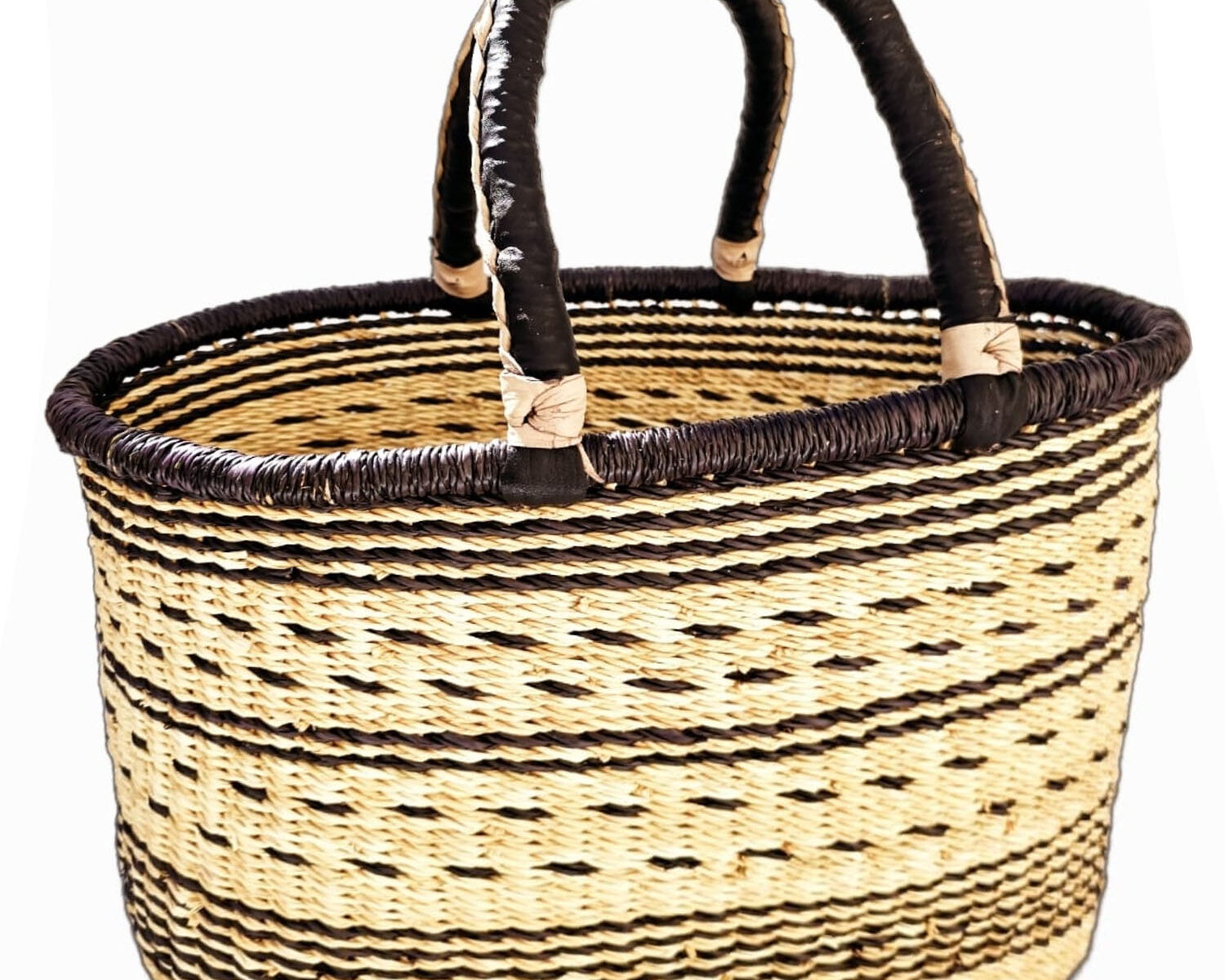 Monochromatic Bolga Basket Oval